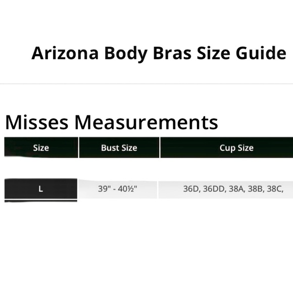 ARIZONA BODY black Seamless Ribbed V-Neck Brami top size L NWOT - Picture 6 of 6